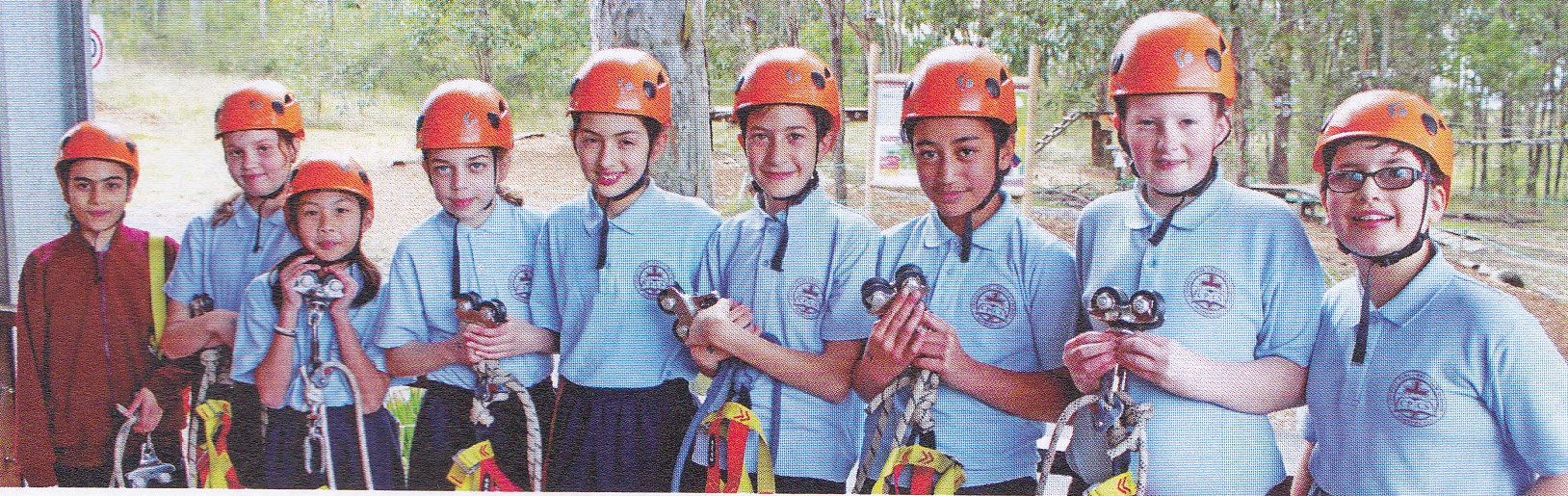 students at treetop